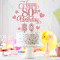80Th Birthday Cake Decorations Set Include 80Th Birthday Candles Numeral 80 Cake Candles And Happy 80Th Birthday Cake Toppers Wi