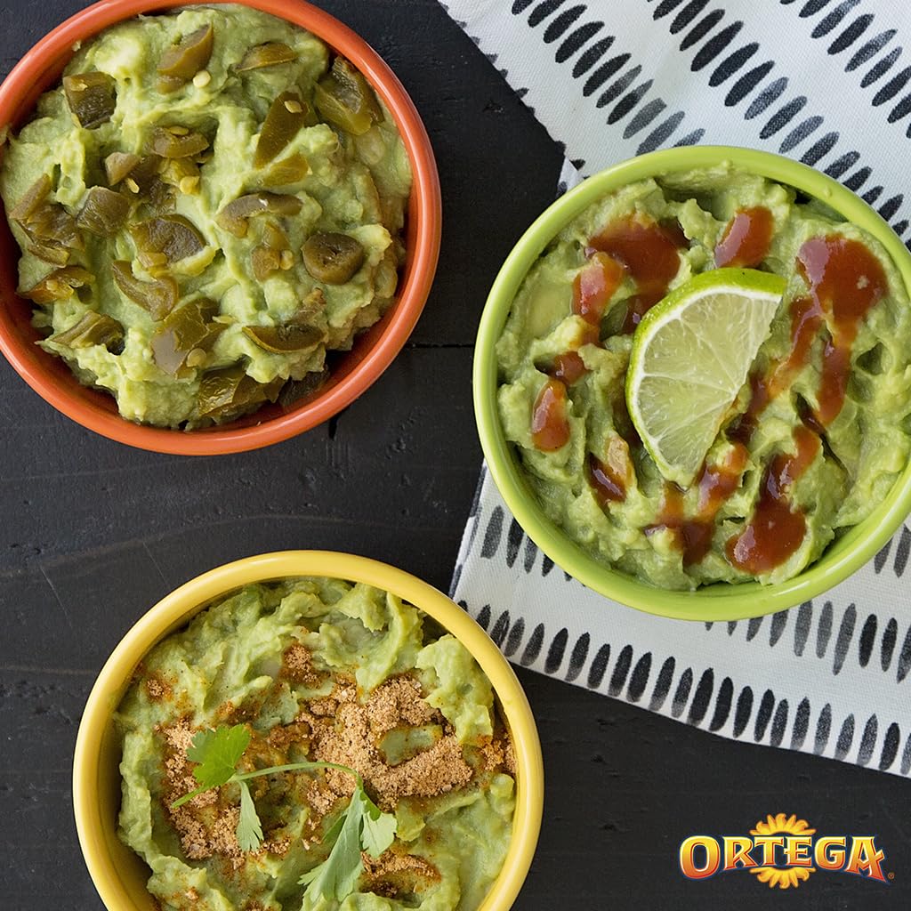 Ortega Guacamole Seasoning Mix, 1 Ounce (Pack of 12) - Perfect for Dips and Recipes, Bold Flavor, Easy to Use