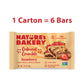 Natures Bakery Oatmeal Crumble Strawberry Bars, 1.41 Oz, 6 Ct