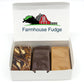 Farmhouse Fudge - Build Your Own 3 Piece Fudge Box Sampler - Fresh Fudge Made With Butter And Cream, No Marshmallows! Over 50 Fl