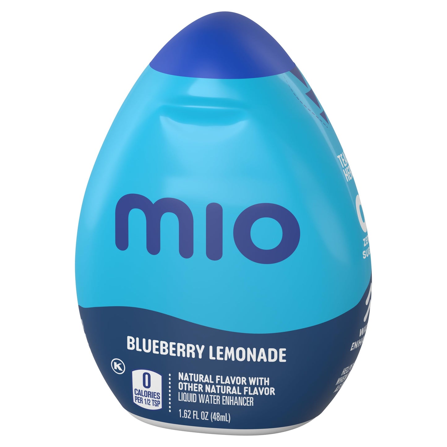 Mio Liquid Water Enhancer - Blueberry Lemonade, Makes 24 Servings + Vitamins, 1.62 Oz Each, (Pack Of 7)