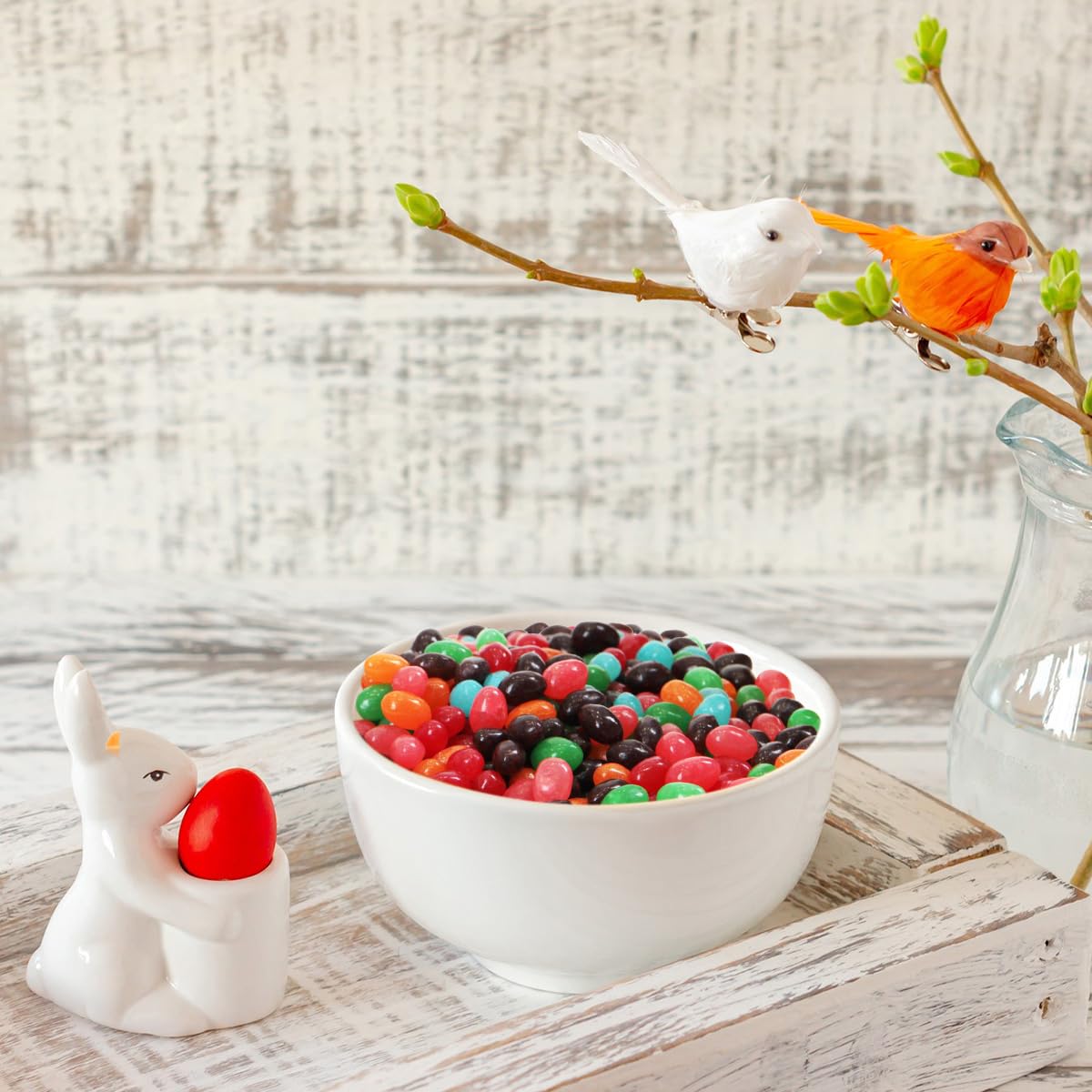 Buha Sweets Jolly Ranchers Jelly Beans - Assorted Flavors, 2 Pound Bag for Easter Egg Fillers and Candy Buffet