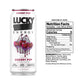 Lucky Energy Sugar Free Energy Drinks  Cherry Pop  16oz Cans (12-Pack) Healthy  Zero Sugar Energy Drink with Maca  Ginseng  Beta-Alanine  Taurine & 200mg Caffeine