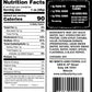 NO MANS LAND BEEF JERKY - Beef Snack, Low Calorie, Low Carb, High Protein, Black Pepper, 6 Ounce (Pack of 1)