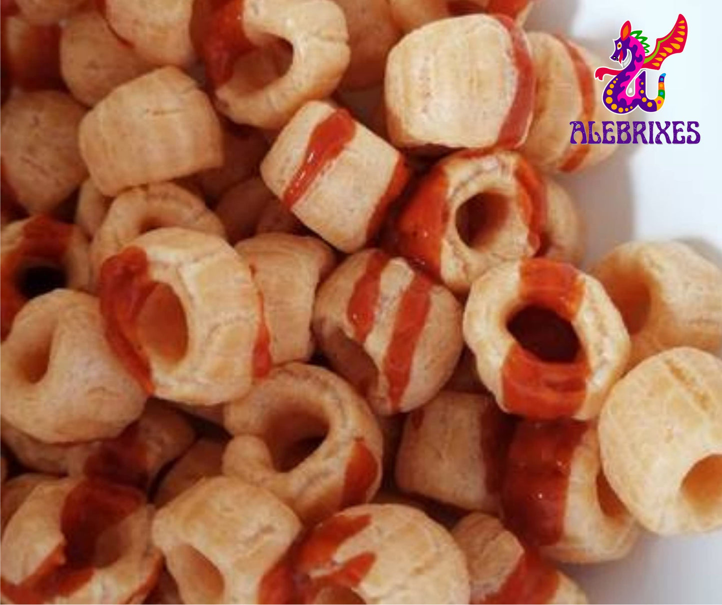Alebrixes | Mexican Wheat Donut Project Pieces 8Oz (226G) |Duritos - Mexican Snack | Chicharron - Fritura De Harina Para Freir | Savory, Classic, Crispy, Mouth-Watering | Handcrafted In Mexico.