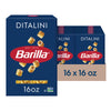 Barilla Ditalini Pasta, 16 Oz. Box (Pack Of 16) - Non-Gmo Pasta Made With Durum Wheat Semolina - Kosher Certified Pasta
