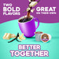 The Original Donut Shop Duos White Chocolate + Vanilla, Keurig Single Serve K-Cup pods, 72 Count