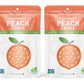 Natures Turn Freeze-Dried Fruit Snacks, Peach Crisps, Pack Of 2 (1.2 Oz Each)