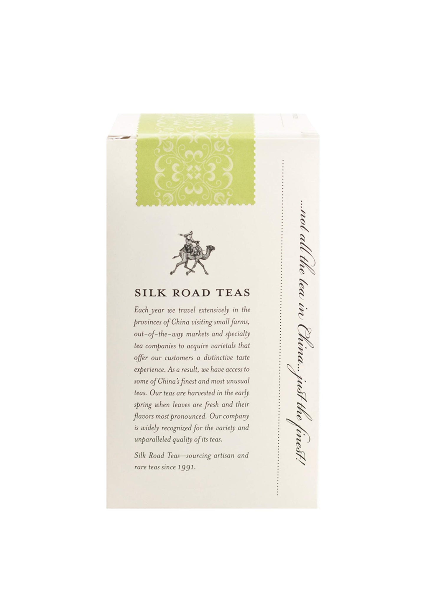Silk Road Teas Organic Genmaicha Green Tea, Fair Trade, 15 Non-GMO Biodegradable Bags, Toasty Aroma, Refreshing Taste