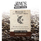 Jims Organic Coffee Whole Bean Very Dark Roast 100% Arabica 11oz USDA Organic