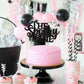 1 Pcs The Spooky One Cake Topper Glitter Baby Ghost Halloween 1St Birthday Cake Pick Baby Shower Cake Decoration For Halloween O