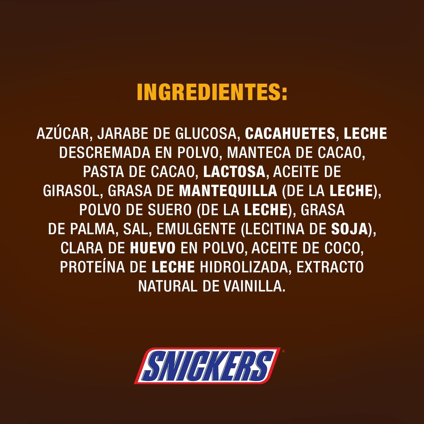 Snickers Bar With Caramel And Roasted Peanuts Chocolate Covered, 24 Bars X50G (1200G)
