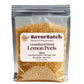 SavorSatch Lemon Peel Granules, Certified Kosher, GMO-Free, 6oz Resealable Pouch
