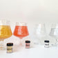 Colaele Edible Glitter for Drinks & Cakes - 4 Colors Shimmering Luster Dust, 3g, Food Grade Metallic Coloring