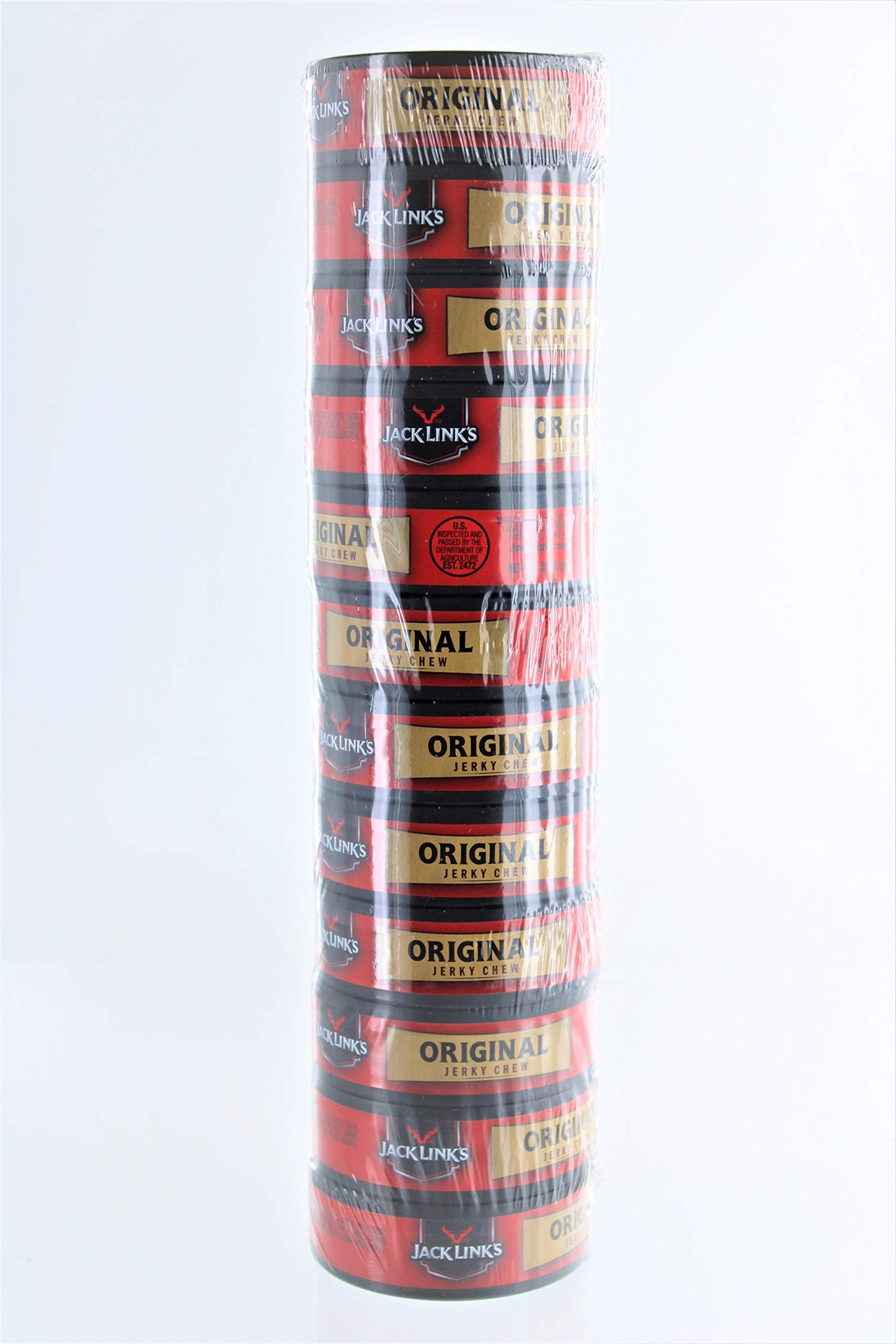 Jack Links 2.89 - Jerky Chew - Original Flavor 0.32-Oz. Tins Pack Of 12