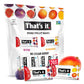 Thats It. Mini Fruit Bars Variety (20 Pack) No Sugar Added, Plant-Based, Vegan & Gluten Free, Breakfast Bar, Paleo, For Children & Mature-Themeds, Non Gmo, Fiber