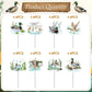 Mallard Duck Baby Shower Decorations - Joybileefun 40Pcs One Lucky Duck Birthday Decorations Cupcake Toppers Hunting Birthday Pa