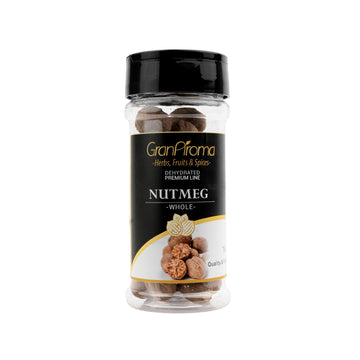 GranAroma Whole Nutmeg, Sweet & Savory Spice for Baking, 3.5 Ounce
