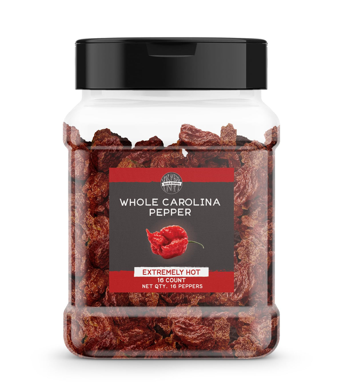 Reaper Count In Birch & Meadow Whole Carolina Reaper Peppers, 16 Count, Whole & Dried ...