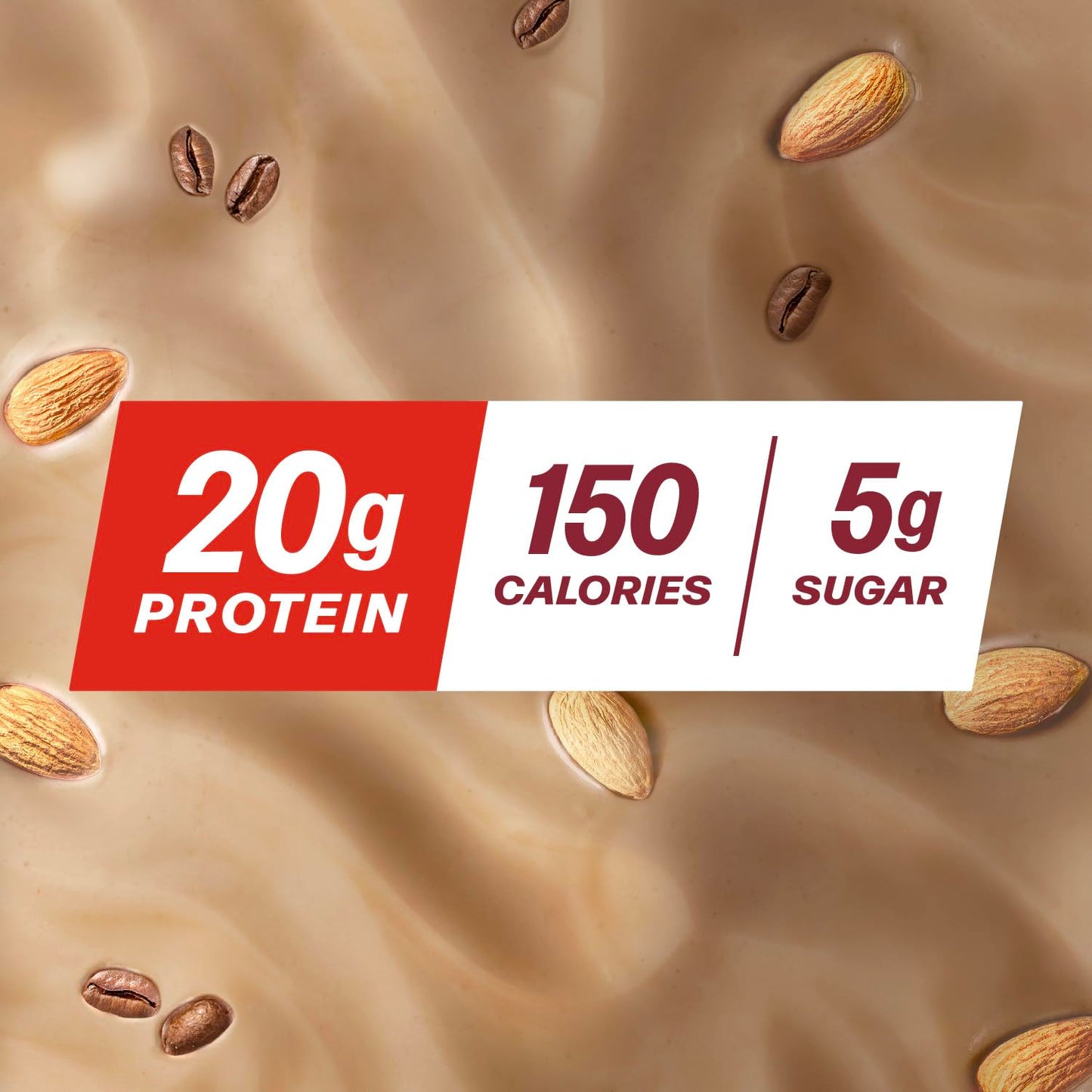 Premier Protein Almondmilk Plant Based Protein Shake  20g Protein  5g Sugar  11.5 Fl oz  Coffee  12 Count