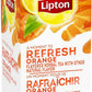 Lipton Caffeine Free Orange Herbal Tea, 28 Tea Bags, 2.1oz Box (Pack of 3)