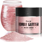 bayep Rose Gold Edible Glitter for Cocktails and Cakes, 30g Luster Dust for Parties and Holidays