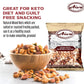 Aiva Roasted & Salted Mixed Nuts Bulk - 2 Lb | Macadamia, Almonds, Cashews, Brazil Nuts, Peanuts & Pistachios