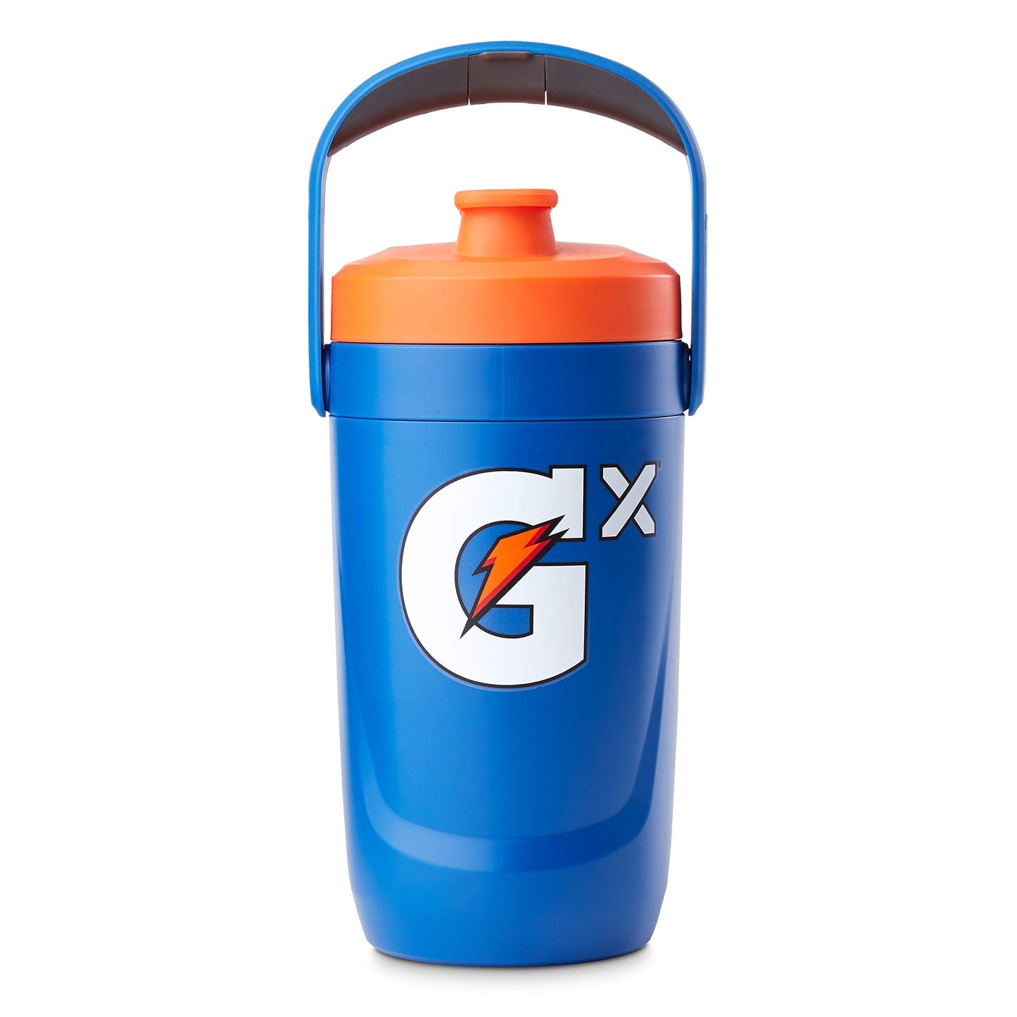 Gatorade Gx Performance Jug, 64Oz, Leakproof, Non Slip Grip, Great For Athletes, Blue
