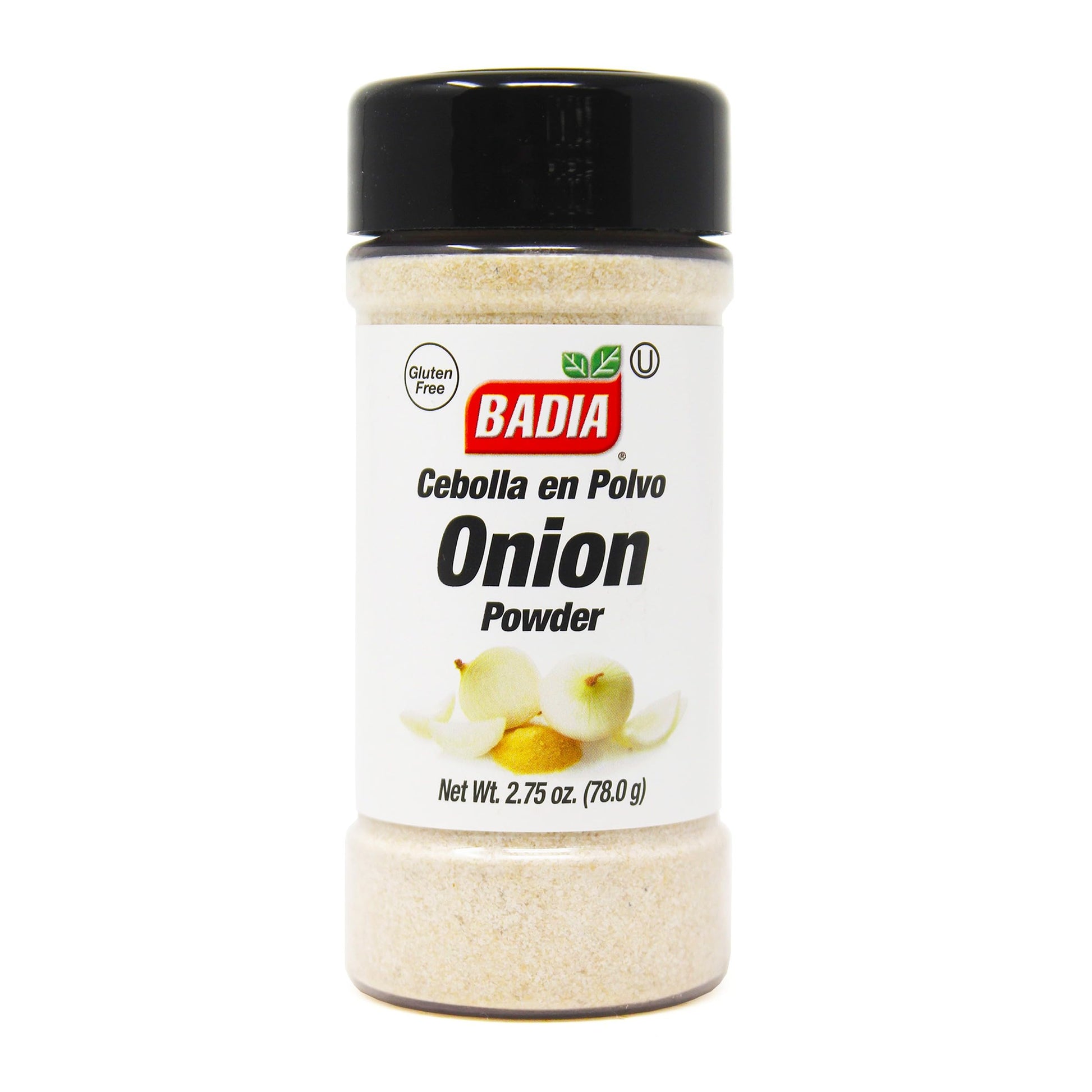 Badia Onion Powder, 2.75 oz - Pure Ground Onion Seasoning, Bold Sweet Savory Flavor, Gluten Free, No MSG, Kosher