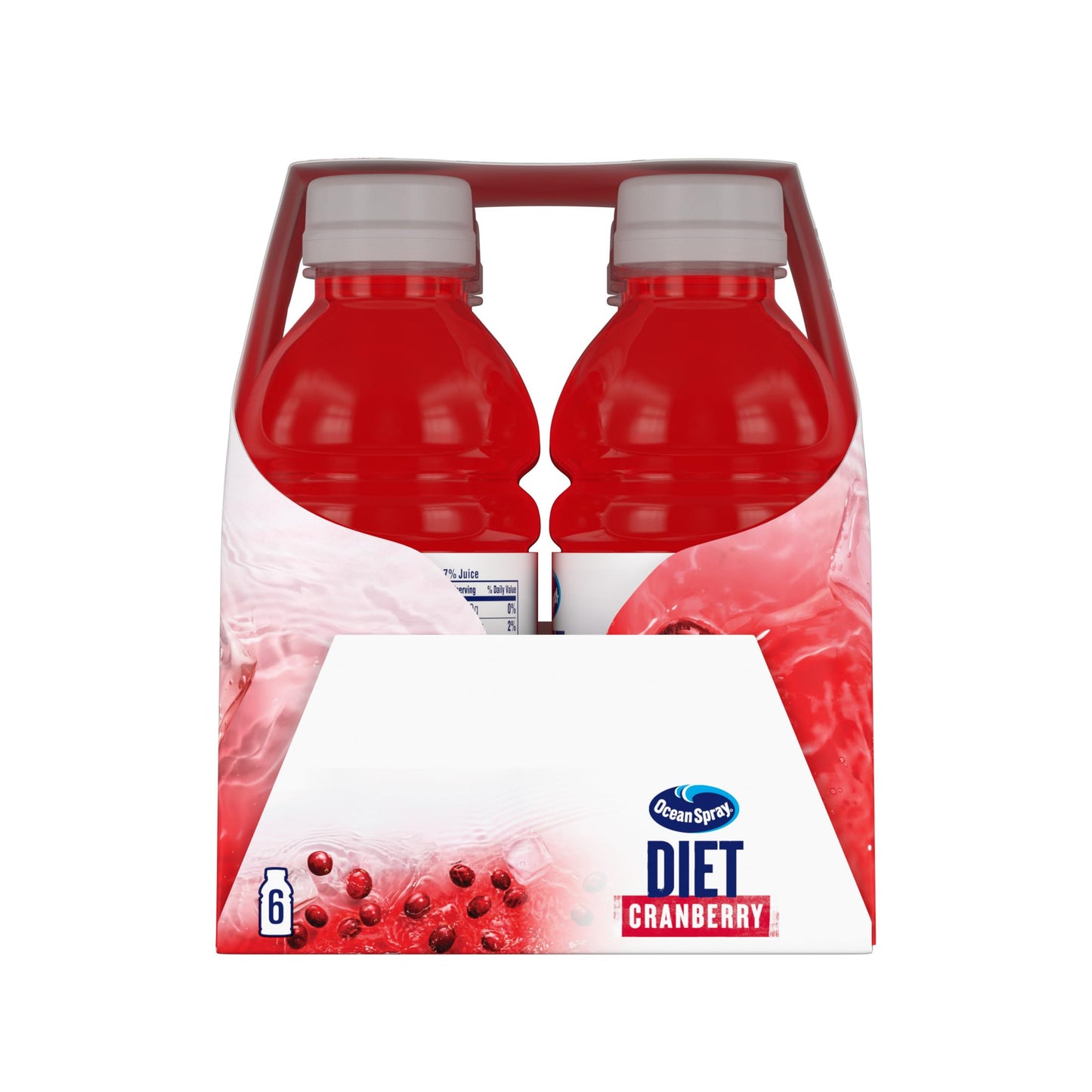 Ocean Spray Diet Cranberry Juice Drinks, 10 Fl Oz Bottles, 6 Count, Pack of 1