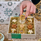 Laylas DELICACIES Mediterranean   Gift Box - 9 Count Halal, Vegetarian, Gluten Free Eid Gift Box