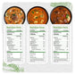 Food Earth Indian Simmer Sauce Trio - Vindaloo, Butter Chicken, Tikka Masala - Organic, Vegan, Gluten-Free, Gmo-Free - 6 Prepack