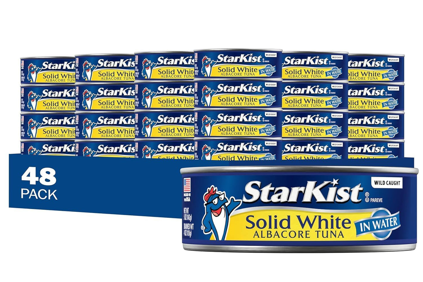 Starkist Solid White Albacore Tuna In Water - 5 Oz Can (Pack Of 48)