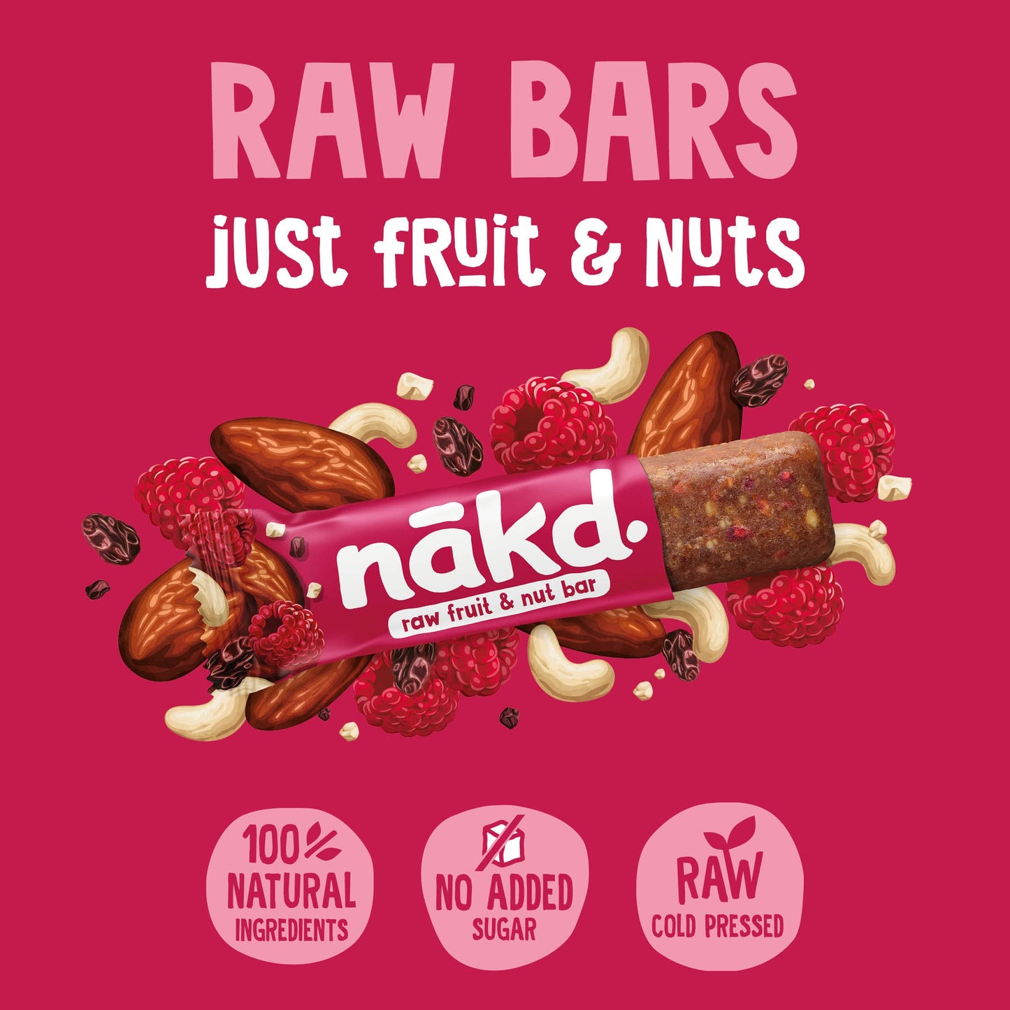 Nakd - Berry Delight Bar - 35g (Case of 18)