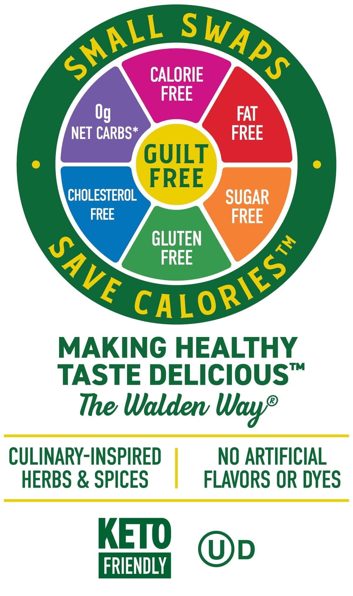 Walden Farms Calorie-Free Hazelnut Coffee Creamer, 12 Ounce (Pack Of 6)