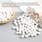 Hommtina 2.2Lb Ceramic Pie Weights Baking Beans Pie Crust Reusable 10mm Weights Natural Ceramic Stoneware with Wheat Straw Conta