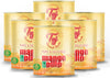 TAJ Kesar Natural Mango Pulp 6-Pack | No Added Sugar | 30-Ounce (850g)