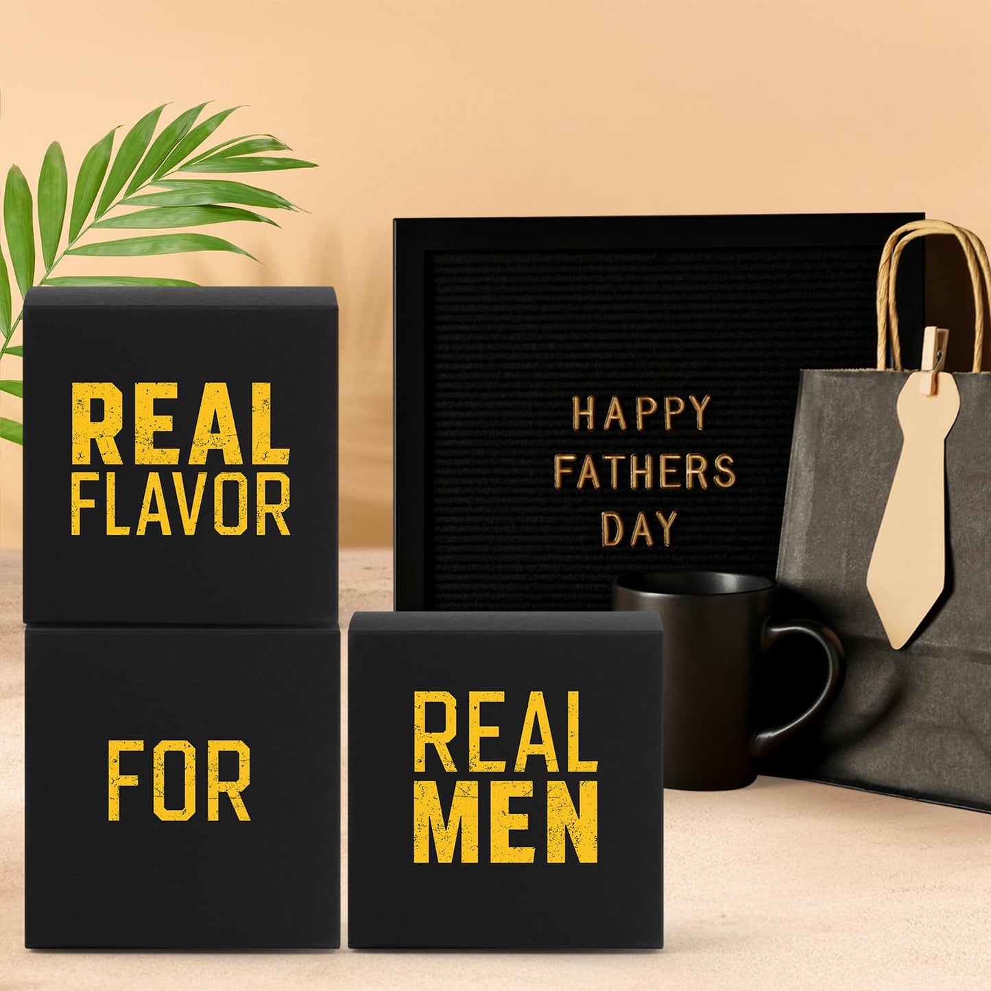 Mens Nut Gifts Box, Featuring Spicy Peanuts, Rice  Ers And Banana Chips In 3 Cube Boxes, Ideal Gift For Men.