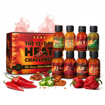 Gourmet Master Hot Sauce Variety Pack  12-Bottle Top-Grade Spicy Sampler Gift Set For Cooking  Grilling  Bbq & Foodies  Heat Sauces Collection Set  Flavors Include Garlic Herb  And More  Hot Sauce Gift