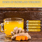 XICOFISS Organic Turmeric Ginger Cinnamon Tea Bags, 100% Natural, Vegan, Antioxidant-Rich, No Sugar, 150 Count