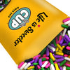 By The Cup Licorice Pastels Candy, Assorted Color, 24 oz (1.5 Pound)