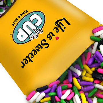 By The Cup Licorice Pastels Candy, Assorted Color, 24 oz (1.5 Pound)