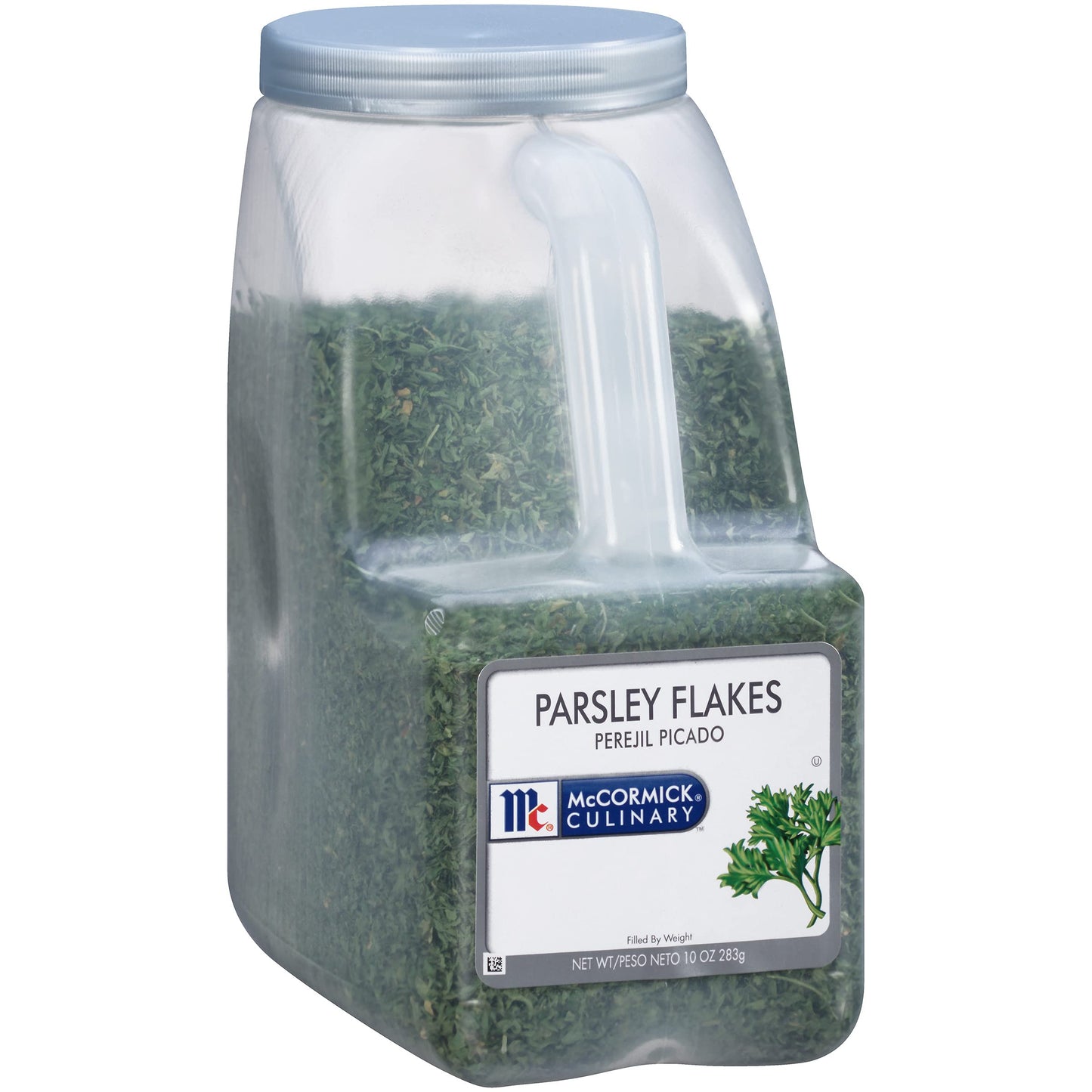 McCormick Culinary Dried Parsley Flakes, 10 oz - One 10 Ounce Container of Dried Chopped Parsley Leaves, Use As Substitute for F