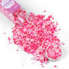 Pink Sprinkles For Cake Decorating 4.23Ounce - Pink Pearl Sprinkles For Cupcake Toppers, Ice Cream, Candy, Cookie Decorations -