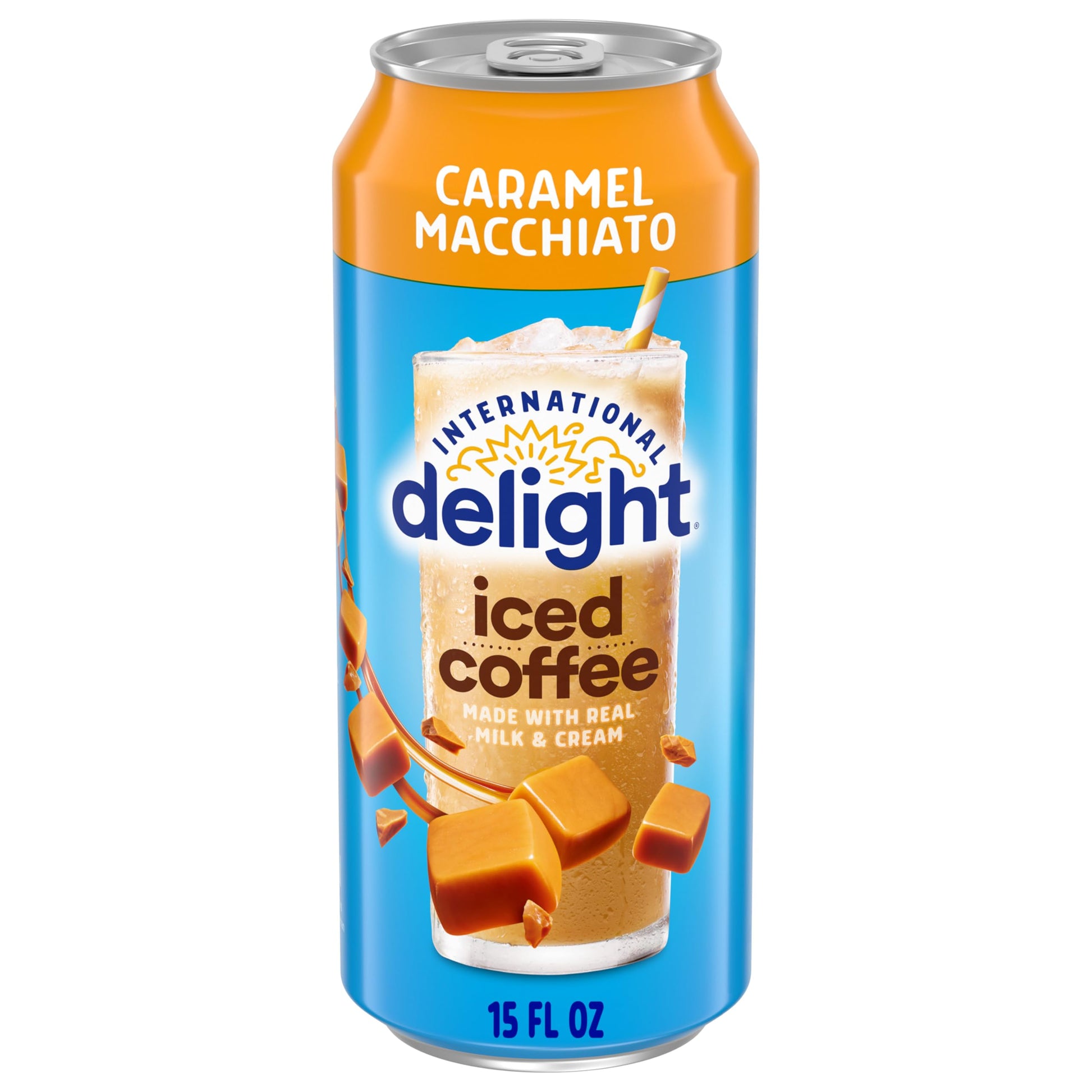 International Delight Iced Coffee, Caramel Macchiato, 15 Fl Oz (Pack of 12)