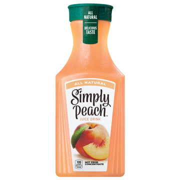SMPLY JUICE PEACH (6x52.00)