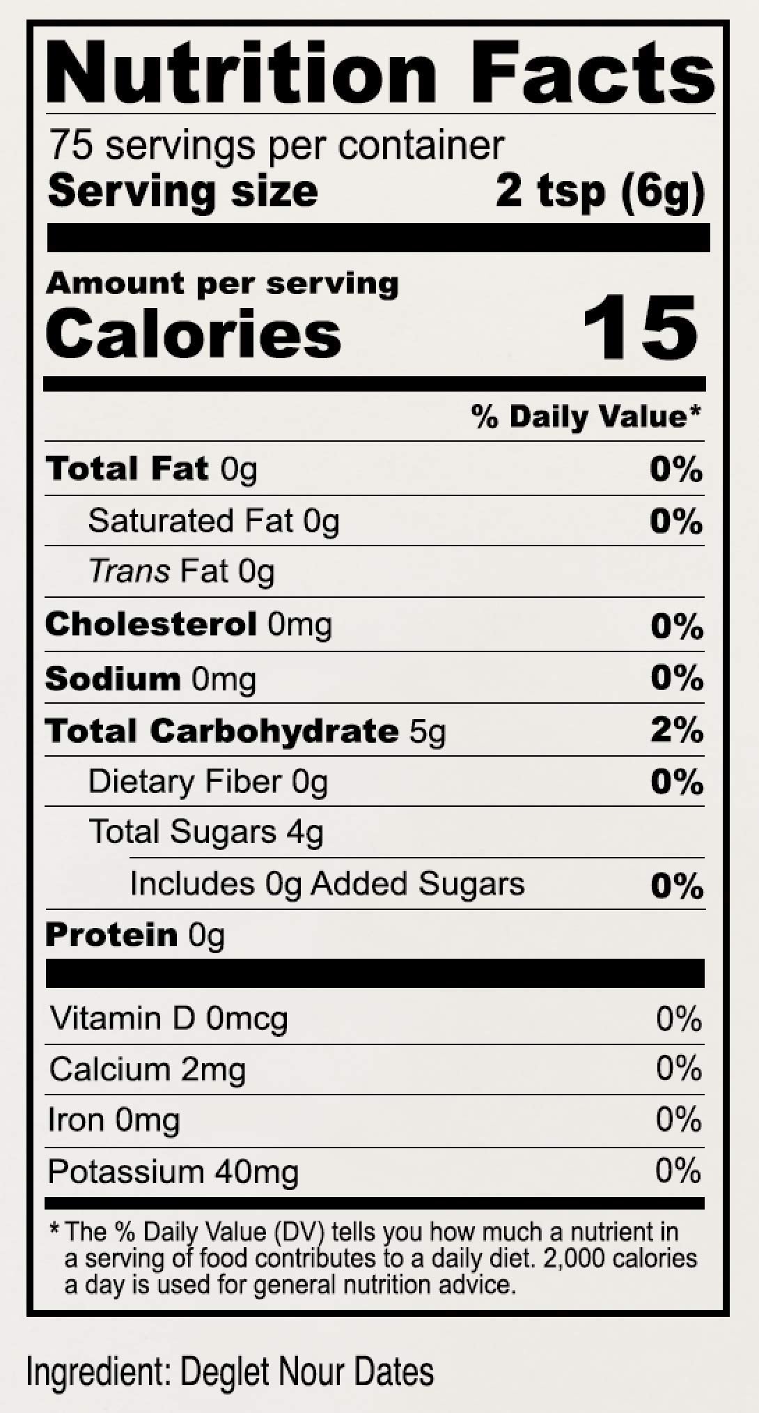 Anthony'S Date Sugar, 1 Lb, Gluten Free, Non Gmo, Vegan, Granulated
