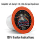 Bones Coffee Company Flavored Coffee Bones Cups Electric Unicorn Fruity Cereal Flavor | 12 Ct Single-Serve Coffee Pods Compatible With 1.0 & 2.0 Keurig Coffee Maker