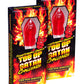 Flamethrower Candy Co Toe of Satan Lollipop, 2 Count Pack, Cream Color, Spicy Challenge Treat