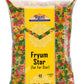 Rani Fryums Star Shape 7oz (200g) - Vegan, Kosher, Uncooked Wheat & Tapioca Snack